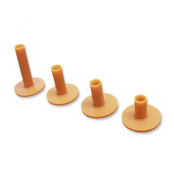 brown golf tees